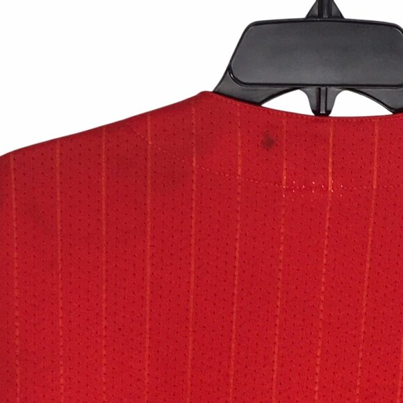 Vintage Rare Majestic Atlanta Braves MLB Red Baseball Jersey Made In USA Size XL - Picture 14 of 16